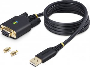 Kabel USB StarTech USB-A - D-Sub (VGA) 1 m Czarny (1P3FFCNB-USB-SERIAL) 8