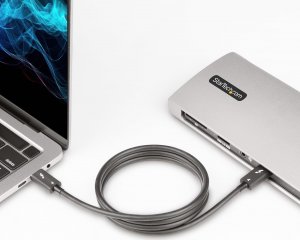 Kabel USB StarTech Thunderbolt - Thunderbolt 1 m Czarny (TBLT4MM1M) 8