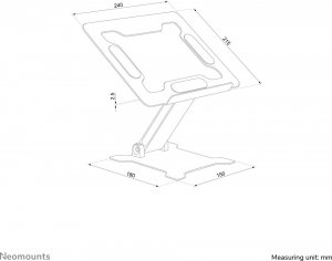 Neomounts Dis Public Mount Neomounts DS20-740BL1 20