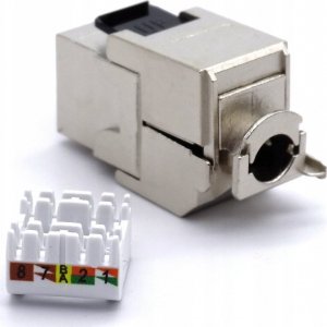 Solarix 10G samozaciskowy keystone CAT6A STP RJ45 3