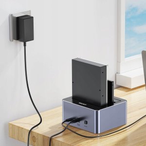 Stacja dokująca Unitek Stacja klonująca dyski 2 x SATA 2,5"/3,5" USB-C 10Gbps 3
