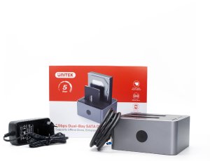 Stacja dokująca Unitek Stacja klonująca dyski 2 x SATA 2,5"/3,5" USB 5Gbps (Y-3026GY01-EU) 12