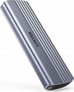 Kieszeń Unitek Obudowa zewnętrzna na dysk SSD M.2 (PCIe/NVMe) USB TYP-C 10Gbps, aluminium (S1241B01) 7