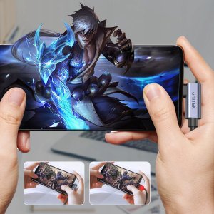 Kabel USB Unitek USB-C - USB-C 5 m Srebrny (C14123BK-5M) 4