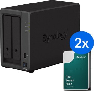 Serwer Synology Synology DS723+ /12T | 2-zatokowy serwer NAS w zestawie z dyskami o łącznej pojemności 12TB, Tower 1