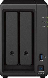 Serwer Synology Synology DS723+ /12T | 2-zatokowy serwer NAS w zestawie z dyskami o łącznej pojemności 12TB, Tower 2