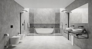 Bateria bidetowa Omnires Y SYSTEM BIDETOWY PODTYNKOWY CHROM 12