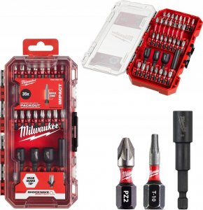 Milwaukee Zestaw bitów udarowych SHOCKWAVE Impact Duty 4932492003 /35szt./ 18