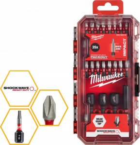 Milwaukee Zestaw bitów udarowych SHOCKWAVE Impact Duty 4932492003 /35szt./ 20