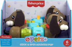 Fisher Price nteraktywna zabawka sensoryczna dla niemowląt jamnik FP Pets 5