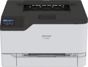 Drukarka laserowa Ricoh Ricoh P C200W, color laser printer (grey/anthracite, USB, LAN, WLAN) 1