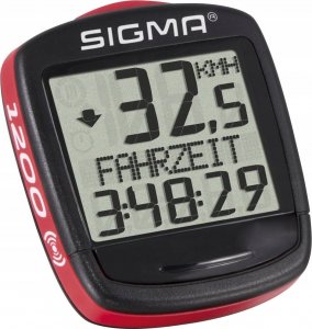 Sigma Licznik rowerowy bezprzewodowy Sigma Base 1200 WL 2