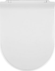 Deska sedesowa Toya FALA DESKA WC SUPER SLIM Z DUROPLASTU WOLNOOPADAJĄCA Z WYPINANNIEM JEDNYM PRZYCISKIEM 13