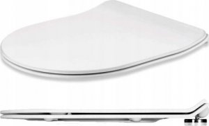 Deska sedesowa Toya FALA DESKA WC SUPER SLIM Z DUROPLASTU WOLNOOPADAJĄCA Z WYPINANNIEM JEDNYM PRZYCISKIEM 15