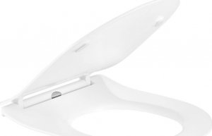 Deska sedesowa Toya FALA DESKA WC SUPER SLIM Z DUROPLASTU WOLNOOPADAJĄCA Z WYPINANNIEM JEDNYM PRZYCISKIEM 4
