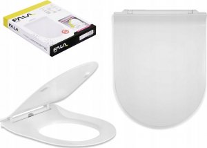 Deska sedesowa Toya FALA DESKA WC SUPER SLIM Z DUROPLASTU WOLNOOPADAJĄCA Z WYPINANNIEM JEDNYM PRZYCISKIEM 10