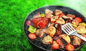 Toya LUND GRILL WĘGLOWY OKRĄGŁY Z POKRYWĄ 41cm 16