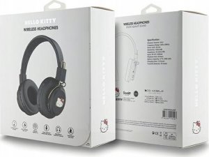 Słuchawki Hello Kitty Metal Logo Round Shape czarne 5