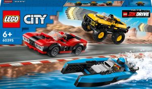 LEGO City Wielki zestaw wyścigowy (60395) 1