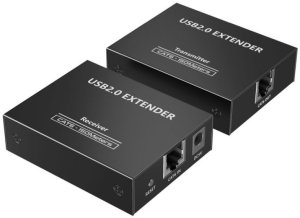 Kabel zasilający PremiumCord PREMIUMCORD 4-port USB 2.0 extender do 150m po Cat5/Cat5e/Cat6 2