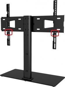 VETOUSON Obrotowy Naszafkowy Stojak TV na Telewizor 32-70 cali TV GT-10 Podstawa Stopa Noga TV 13