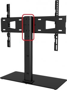 VETOUSON Obrotowy Naszafkowy Stojak TV na Telewizor 32-70 cali TV GT-10 Podstawa Stopa Noga TV 8