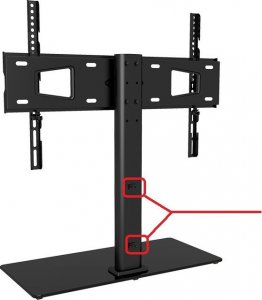 VETOUSON Obrotowy Naszafkowy Stojak TV na Telewizor 32-70 cali TV GT-10 Podstawa Stopa Noga TV 10