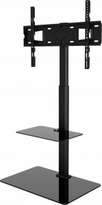 VETOUSON Obrotowy Podłogowy STOJAK TV KLA-21 Stojak pod telewizor z półką Uniwersalny 11