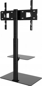 VETOUSON Obrotowy Podłogowy STOJAK TV KLA-21 Stojak pod telewizor z półką Uniwersalny 15