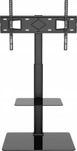 VETOUSON Obrotowy Podłogowy STOJAK TV KLA-21 Stojak pod telewizor z półką Uniwersalny 6