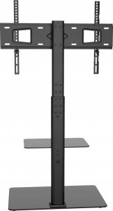 VETOUSON Obrotowy Podłogowy STOJAK TV KLA-21 Stojak pod telewizor z półką Uniwersalny 8