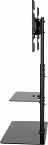 VETOUSON Obrotowy Podłogowy STOJAK TV KLA-21 Stojak pod telewizor z półką Uniwersalny 9