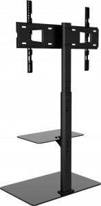 VETOUSON Obrotowy Podłogowy STOJAK TV KLA-21 Stojak pod telewizor z półką Uniwersalny 10
