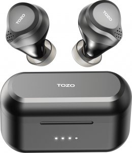 Słuchawki Tozo TOZO NC7 Pro Słuchawki bezprzewodowe dokanałowe czarne 1