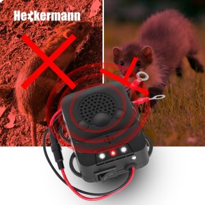 Heckermann Samochodowy odstraszacz gryzoni, kun, szczurów, myszy Heckermann 532 6
