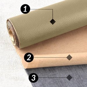 Heckermann Samoprzylepna łata skórzana 50x137cm Kremowa 3