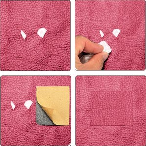 Heckermann Samoprzylepna łata skórzana 50x137cm Różowa 2