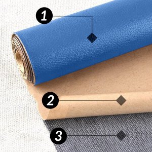 Heckermann Samoprzylepna łata skórzana 50x137cm Niebieska 3