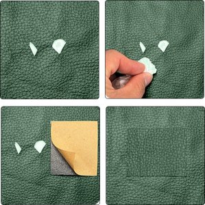 Heckermann Samoprzylepna łata skórzana 50x137cm Zielona 2