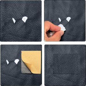 Heckermann Samoprzylepna łata skórzana 50x137cm Szara 2