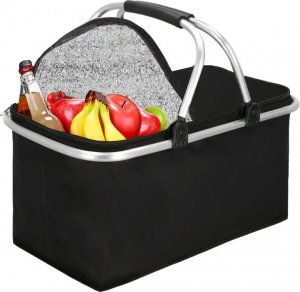 Heckermann Kosz piknikowy Heckermann 30L Czarny 5