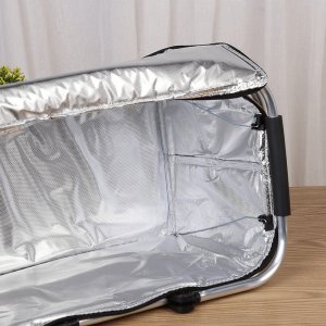 Heckermann Kosz piknikowy Heckermann 30L Czarny 7