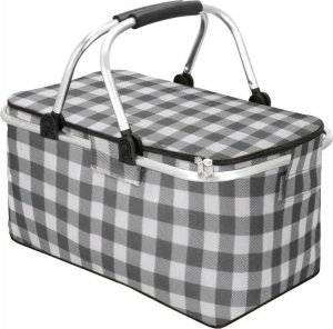 Heckermann Kosz piknikowy Heckermann 30L Szary 3