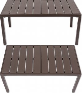 Heckermann Zestaw mebli ogrodowych 4 os. kanapa stół krzesło ogrodowe Heckermann AC-WS008-1 12