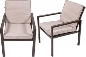 Heckermann Zestaw mebli ogrodowych 4 os. kanapa stół krzesło ogrodowe Heckermann AC-WS008-1 7