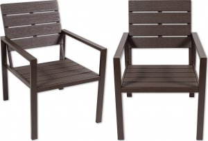 Heckermann Zestaw mebli ogrodowych 4 os. kanapa stół krzesło ogrodowe Heckermann AC-WS008-1 8