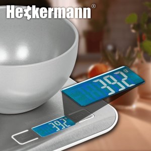 Waga kuchenna Heckermann Waga kuchenna elektroniczna mała Heckermann 2012 4