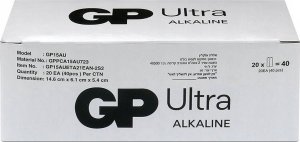 GP Recyko Bateria alkaliczna AA / LR6 GP Ultra Alkaline G-TECH - 40 sztuk 1