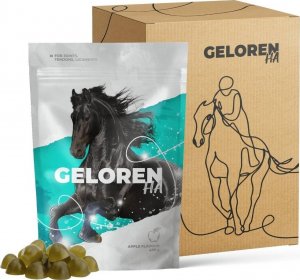 Geloren Geloren Horse HA Mieszanka uzupełniająca, żelki dla koni na stawy - 1350 g (3 saszetki) 1
