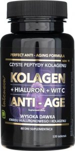 Intenson Intenson Kolagen ANTI-AGE + Hialuron + Wit. C - 120 tabletek 1